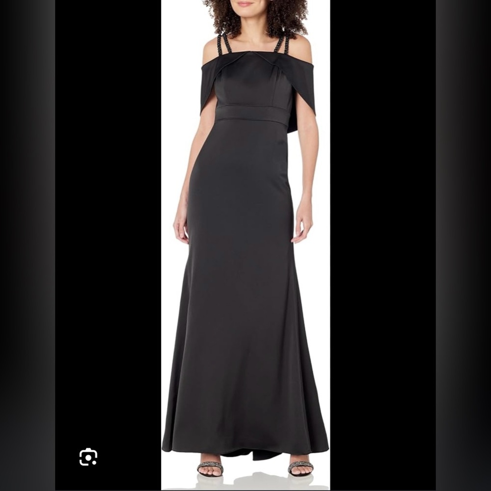 Elegant Black Off-Shoulder Dress